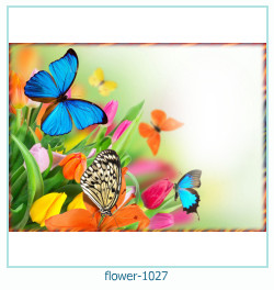 květinový fotorámeček 1027
