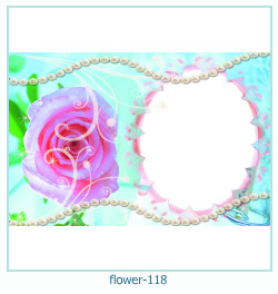 květinový fotorámeček 118