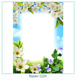 květinový fotorámeček 1224