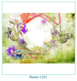 květinový fotorámeček 1251