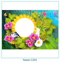 květinový fotorámeček 1254