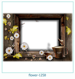 květinový fotorámeček 1258