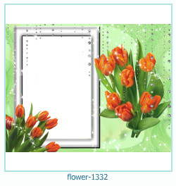 květinový fotorámeček 1332
