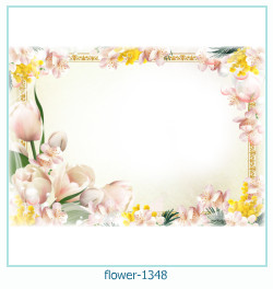 květinový fotorámeček 1348