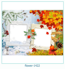 květinový fotorámeček 1422