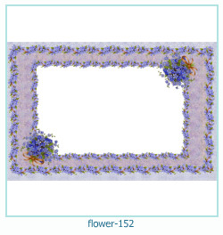květinový fotorámeček 152