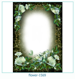 květinový fotorámeček 1569