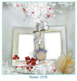 květinový fotorámeček 1578