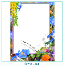 květinový fotorámeček 1581