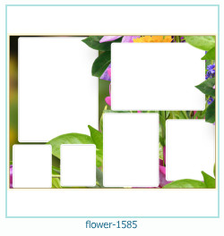 květinový fotorámeček 1585