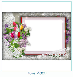 květinový fotorámeček 1603