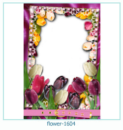 květinový fotorámeček 1604
