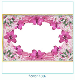 květinový fotorámeček 1606