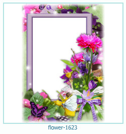 květinový fotorámeček 1623