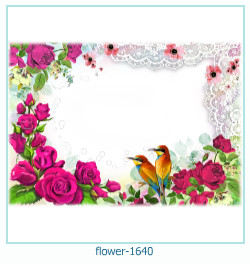 květinový fotorámeček 1640
