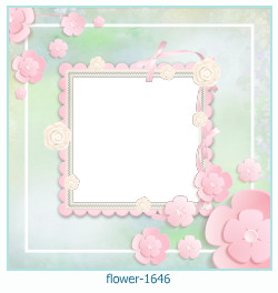 květinový fotorámeček 1646