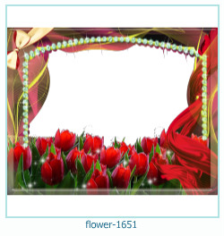 květinový fotorámeček 1651