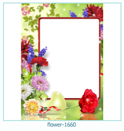 květinový fotorámeček 1660