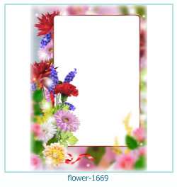 květinový fotorámeček 1669