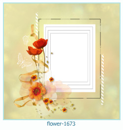 květinový fotorámeček 1673
