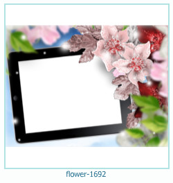 květinový fotorámeček 1692