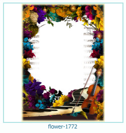 květinový fotorámeček 1772