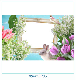 květinový fotorámeček 1786