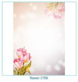 květinový fotorámeček 1798