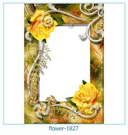 květinový fotorámeček 1827