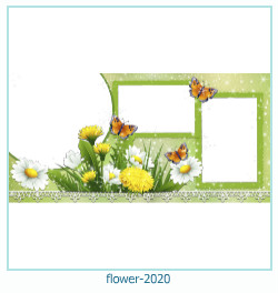 květinový fotorámeček 2020