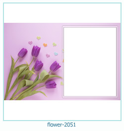 květinový fotorámeček 2051