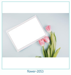 květinový fotorámeček 2053