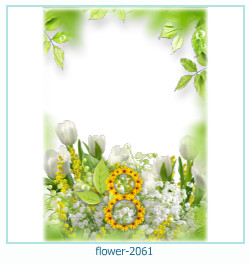 květinový fotorámeček 2061