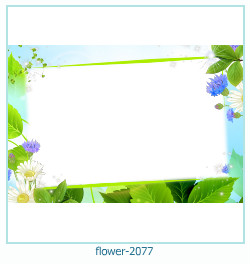 květinový fotorámeček 2077