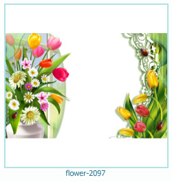 květinový fotorámeček 2097