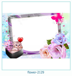 květinový fotorámeček 2129