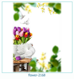 květinový fotorámeček 2168