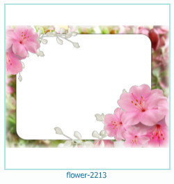 2213 fotorámeček s květinami