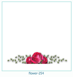květinový fotorámeček 254
