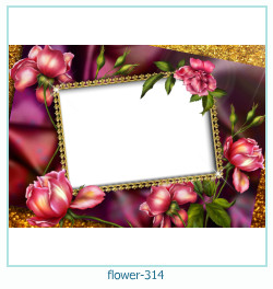 květinový fotorámeček 314