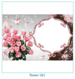 květinový fotorámeček 361