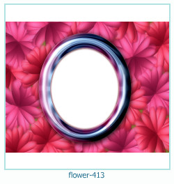 květinový fotorámeček 413