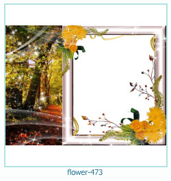 květinový fotorámeček 473