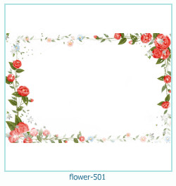 květinový fotorámeček 501