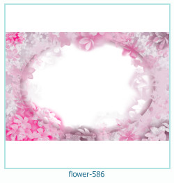 květinový fotorámeček 586