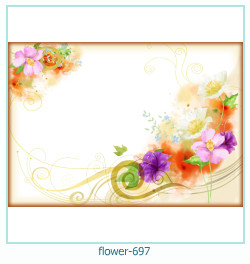 květinový fotorámeček 697