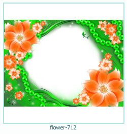 květinový fotorámeček 712