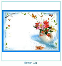 květinový fotorámeček 721