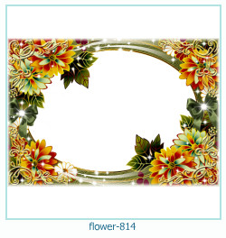 květinový fotorámeček 814