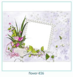 květinový fotorámeček 836
